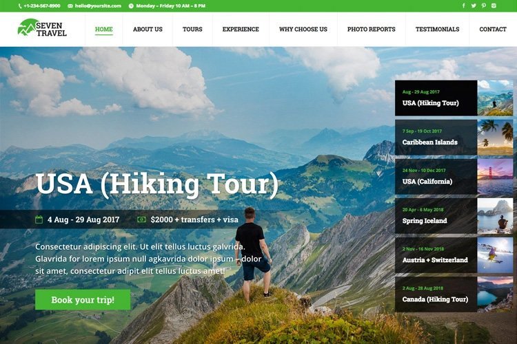 تصميم موقع WordPress
